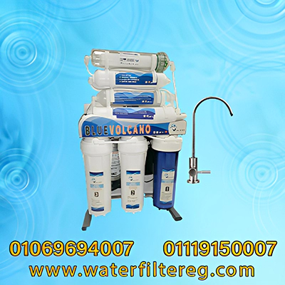 فلتر مياة بلو فولكانو 8 مراحل RO تدفق مستمر بدون خزان بالالترا فلتريشن